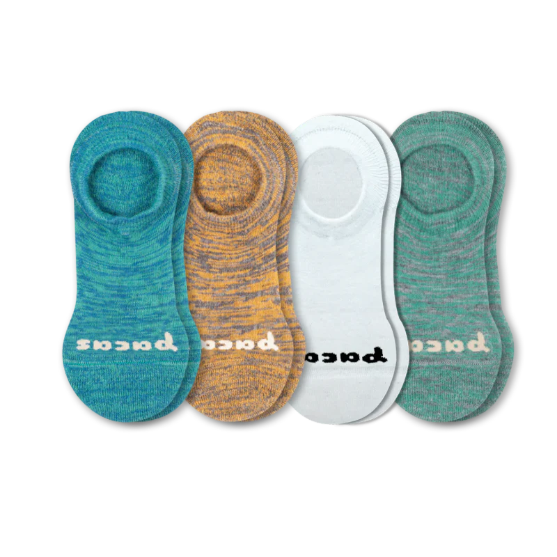 4 Pack - Women's No Show Socks - Image 23