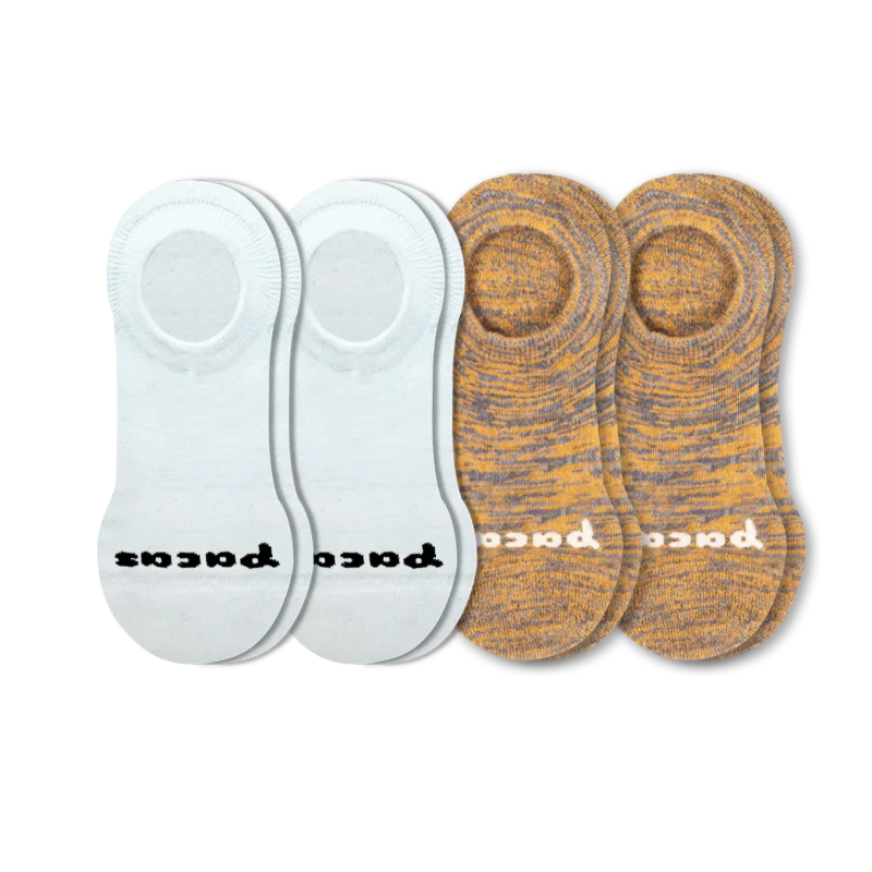 4 Pack - Women's No Show Socks - Image 24