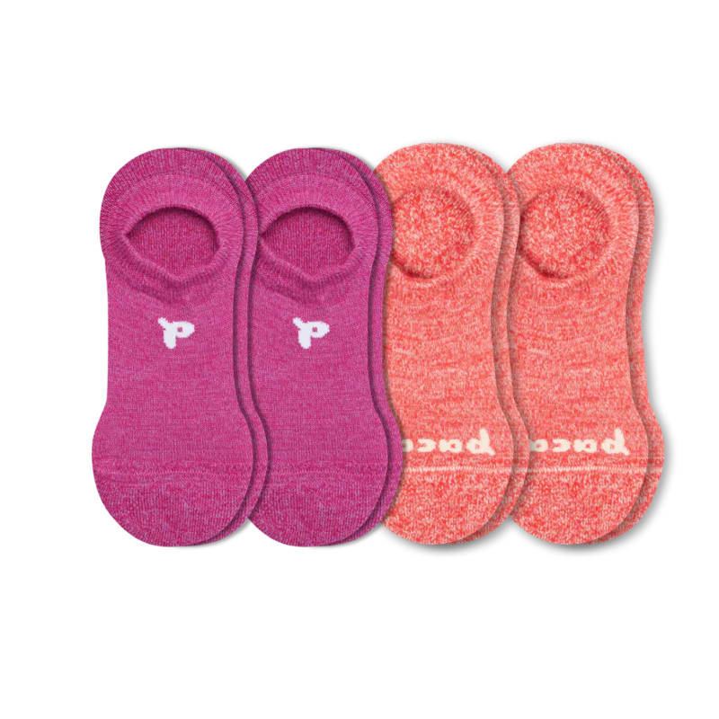 4 Pack - Women's No Show Socks - Image 34