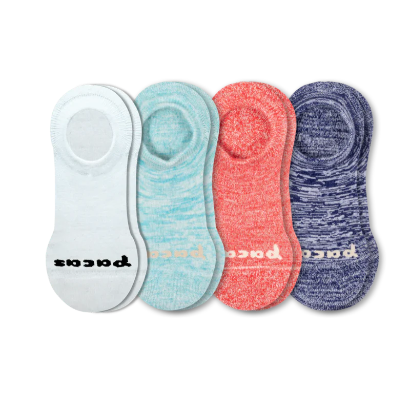 4 Pack - Women's No Show Socks - Image 35
