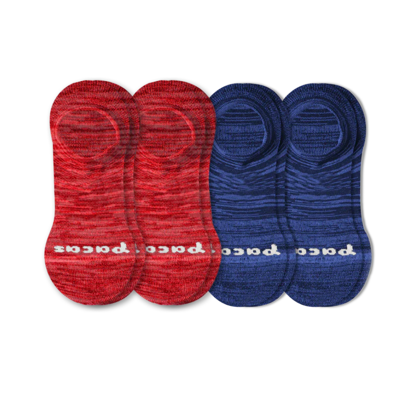 4 Pack - Women's No Show Socks - Image 37