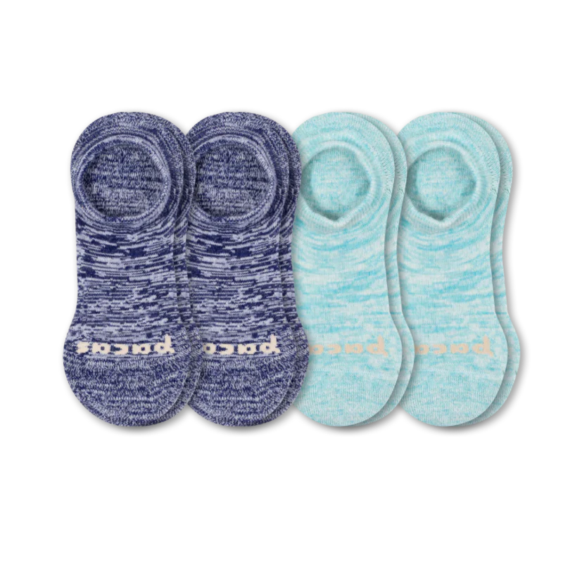 4 Pack - Women's No Show Socks - Image 40