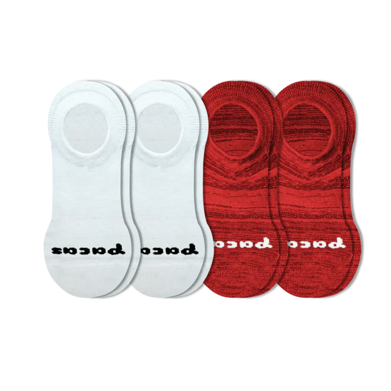 4 Pack - Women's No Show Socks - Image 41