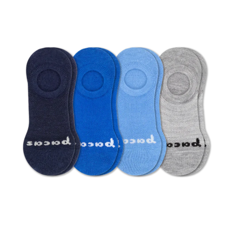 4 Pack - Women's No Show Socks - Image 44