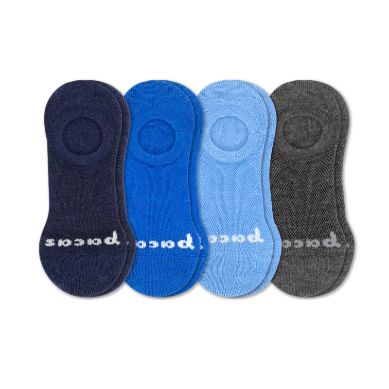 4 Pack - Women's No Show Socks - Image 48
