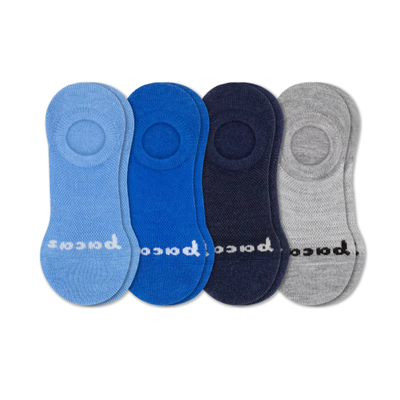 4 Pack - Women's No Show Socks - Image 52