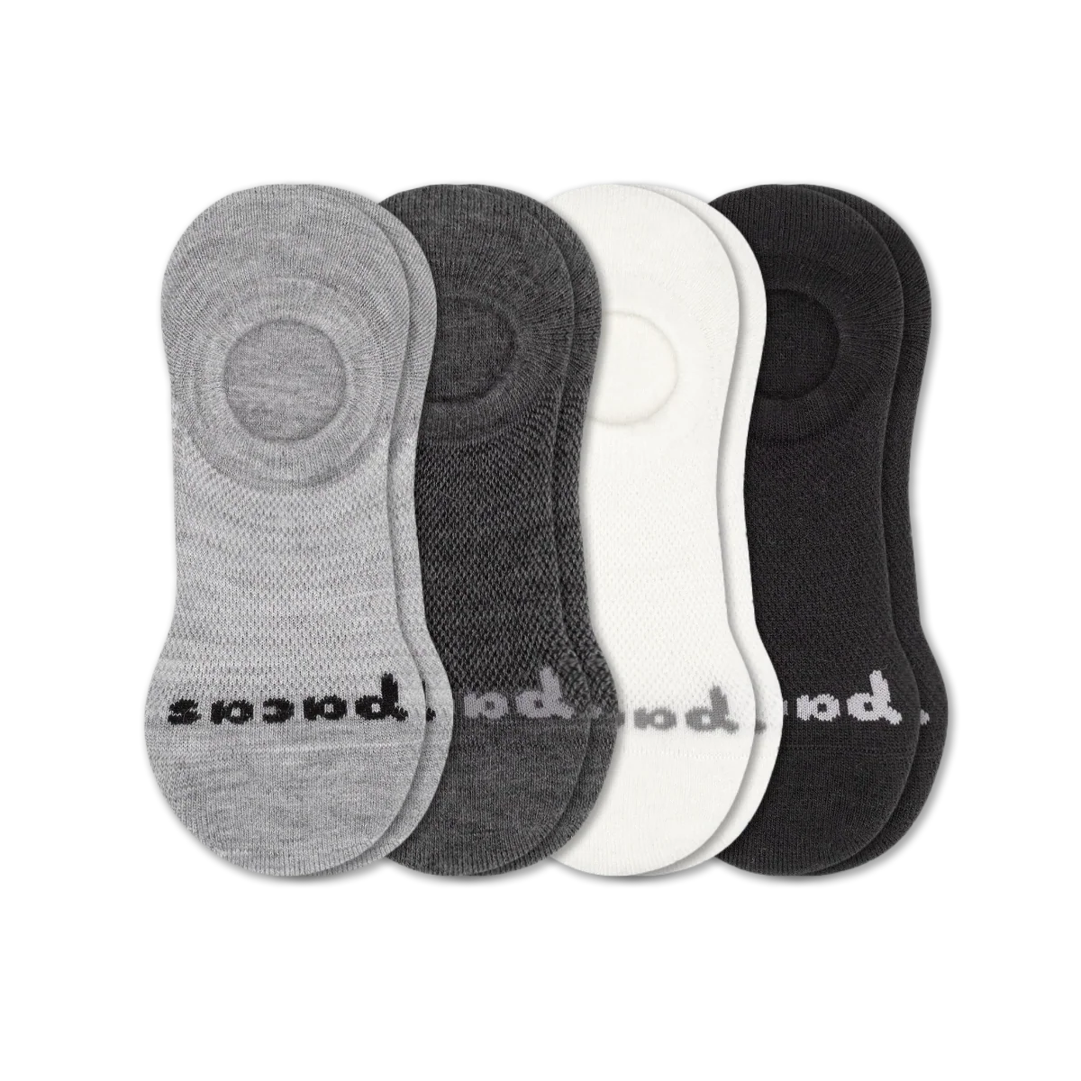 4 Pack - Women's No Show Socks - Image 62