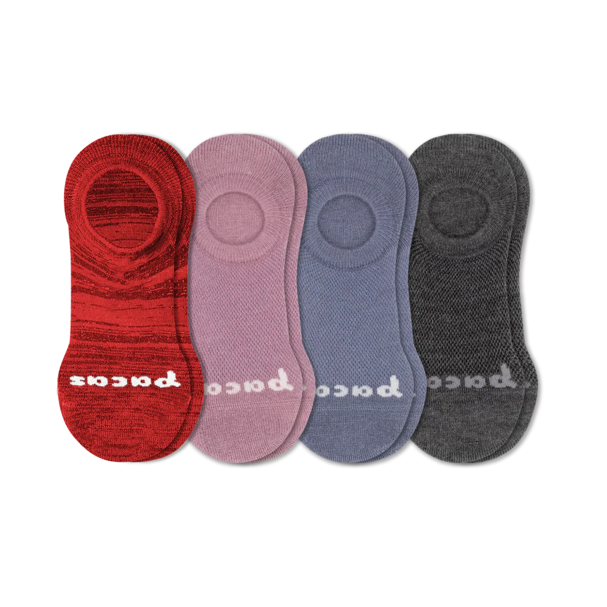 4 Pack - Women's No Show Socks - Image 68