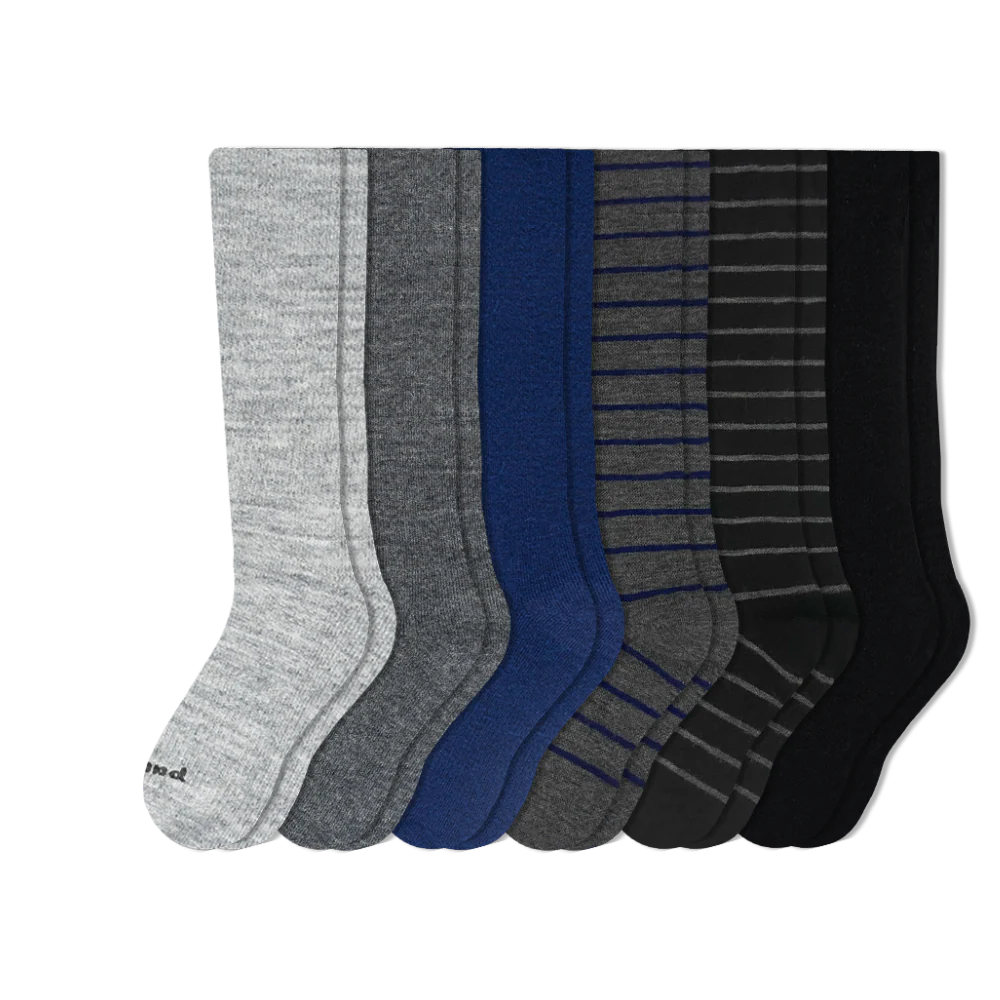 6 Pack - Men's Compression Socks - Image 17