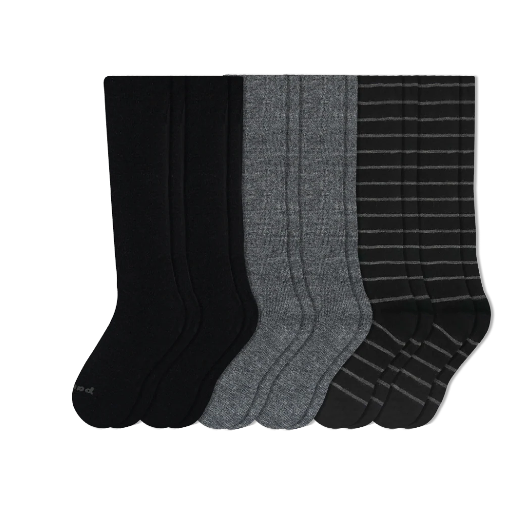 6 Pack - Men's Compression Socks - Image 19