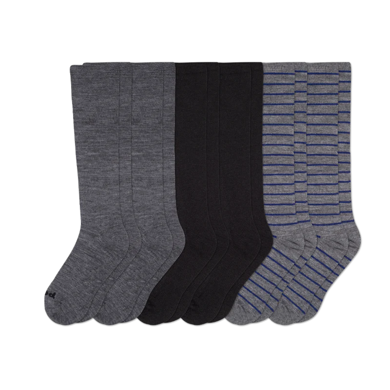 6 Pack - Men's Compression Socks - Image 20