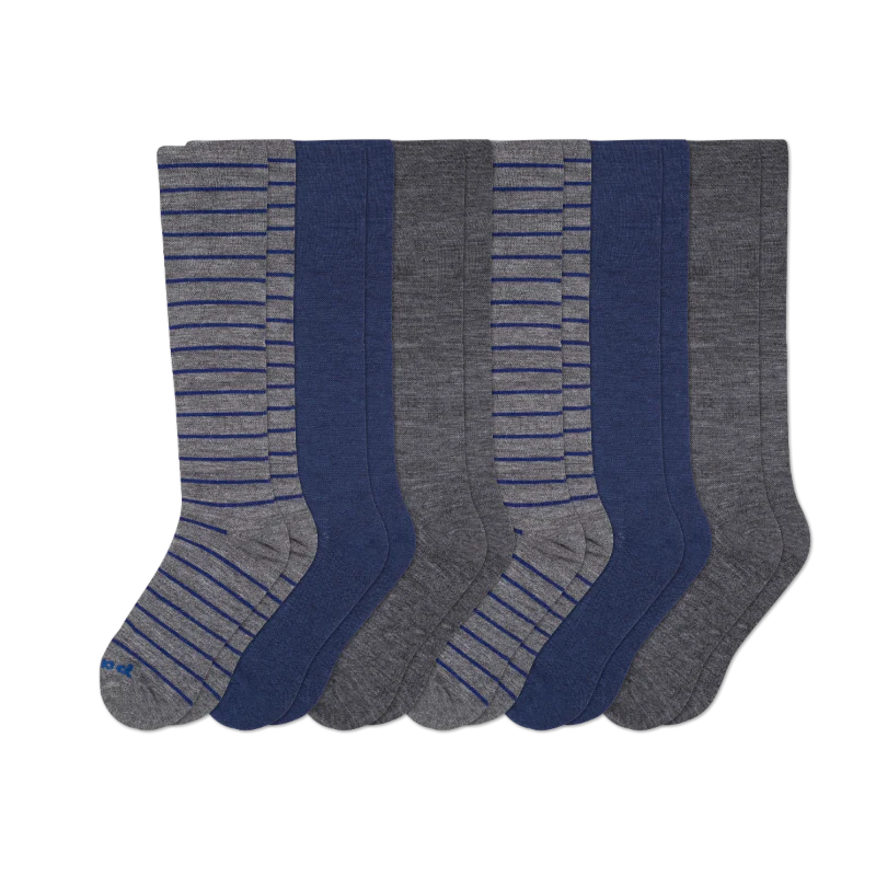 6 Pack - Men's Compression Socks - Image 21