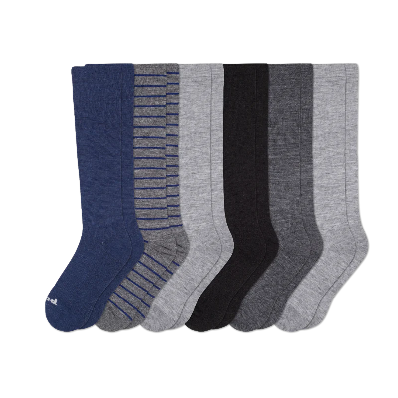 6 Pack - Men's Compression Socks - Image 23