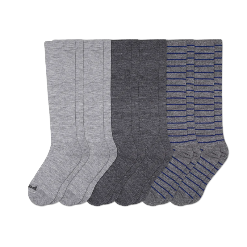 6 Pack - Men's Compression Socks - Image 32