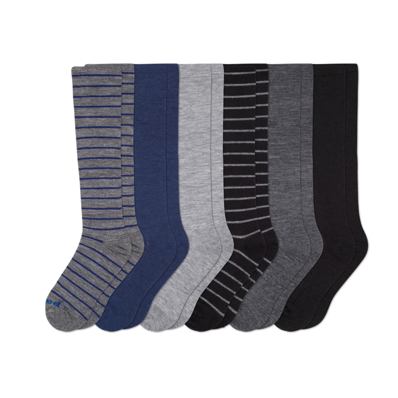 6 Pack - Men's Compression Socks - Image 48