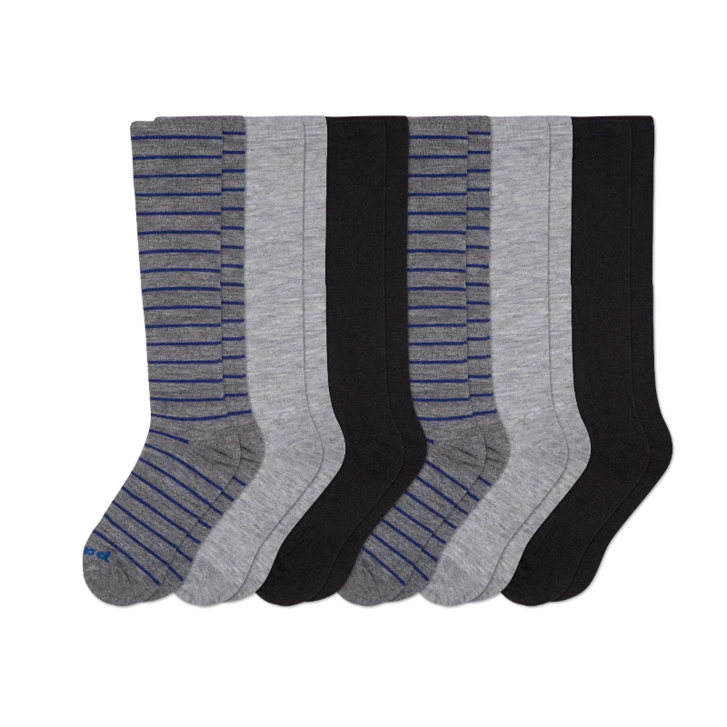 6 Pack - Men's Compression Socks - Image 54