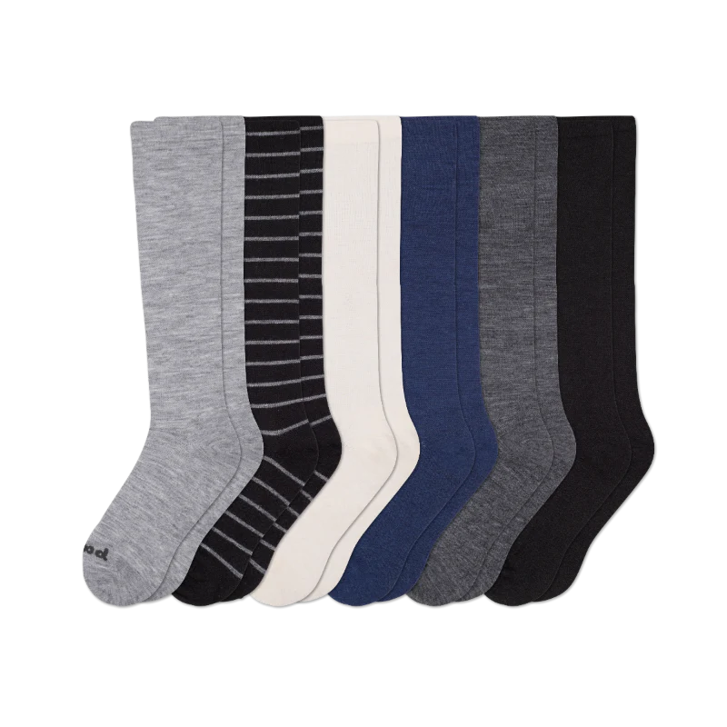 6 Pack - Men's Compression Socks - Image 60