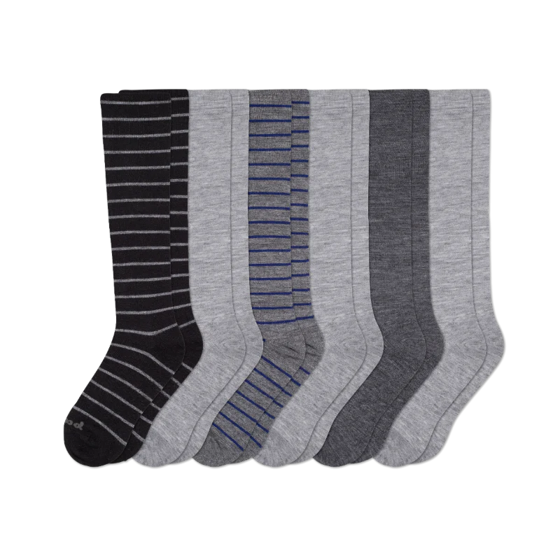 6 Pack - Men's Compression Socks - Image 62