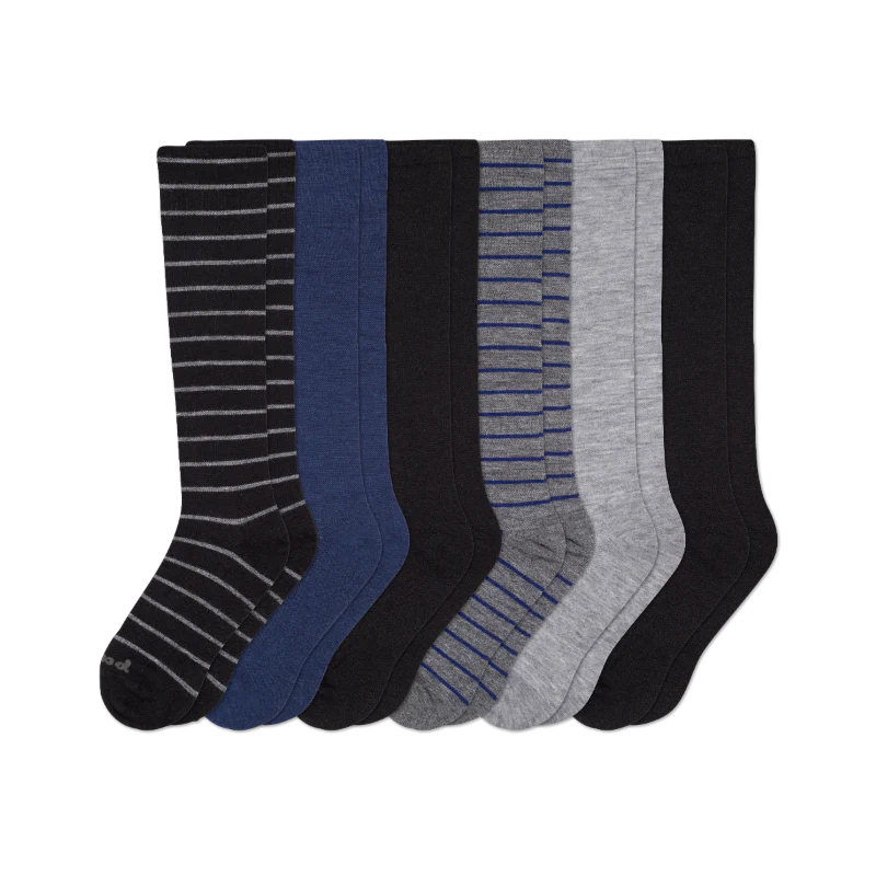6 Pack - Men's Compression Socks - Image 66