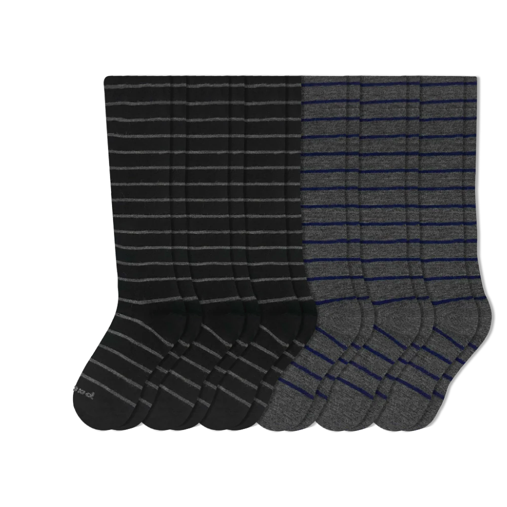 6 Pack - Men's Compression Socks - Image 9