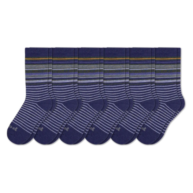 6 Pack - Men's Crew Pacas Socks - Image 119