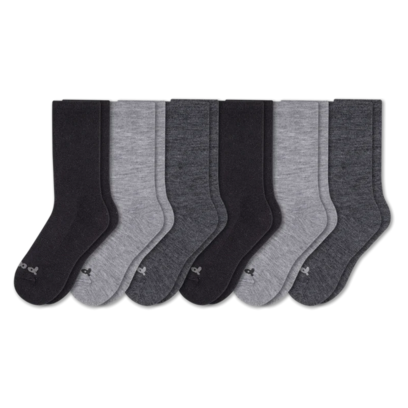 6 Pack - Men's Crew Pacas Socks - Image 179