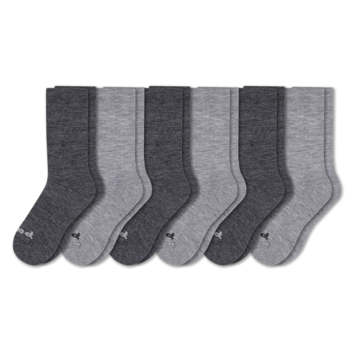 6 Pack - Men's Crew Pacas Socks - Image 198
