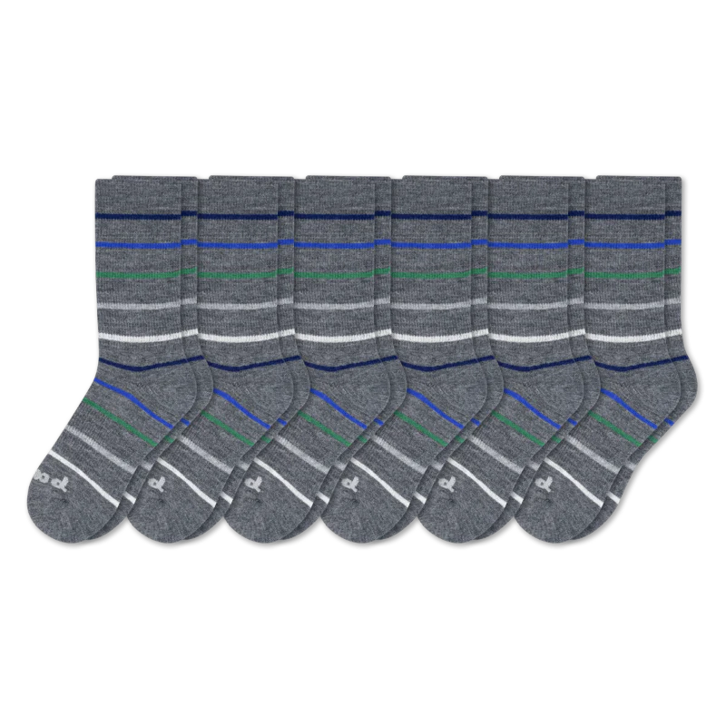 6 Pack - Men's Crew Pacas Socks - Image 29