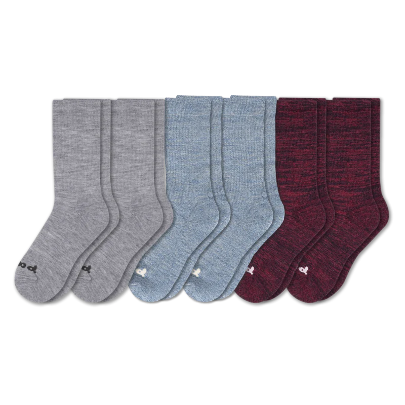 6 Pack - Men's Crew Pacas Socks - Image 45
