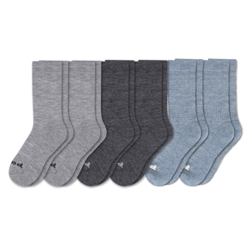 6 Pack - Men's Crew Pacas Socks - Image 47