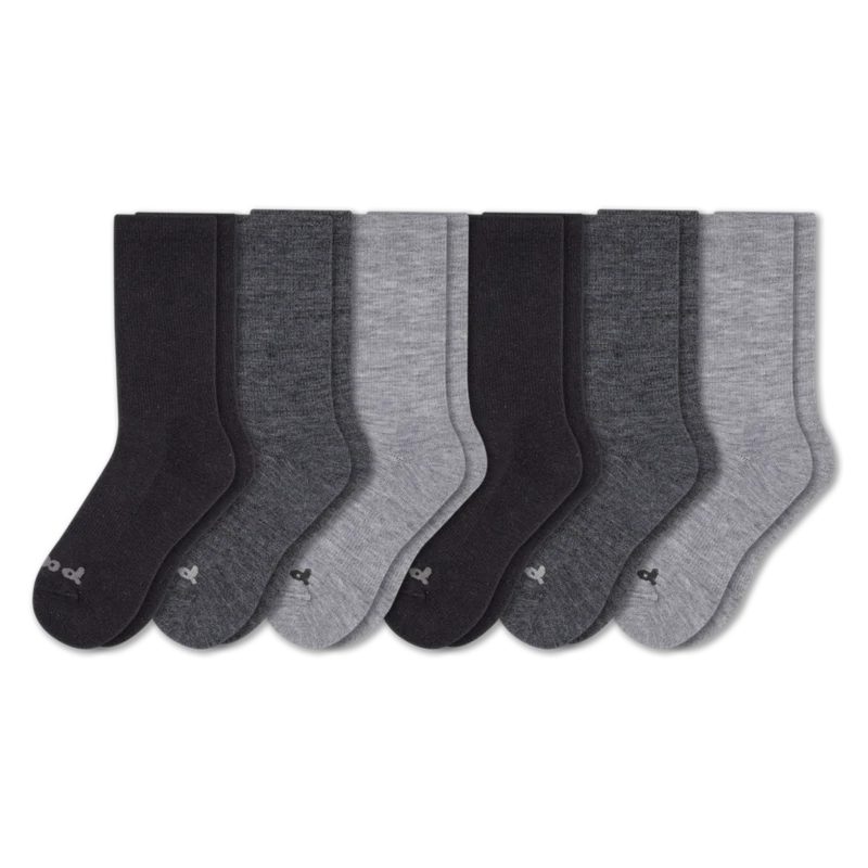 6 Pack - Men's Crew Pacas Socks - Image 56