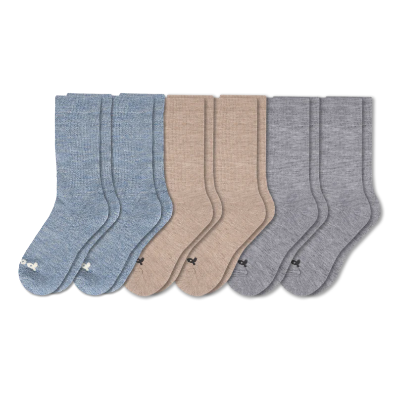 6 Pack - Men's Crew Pacas Socks - Image 7