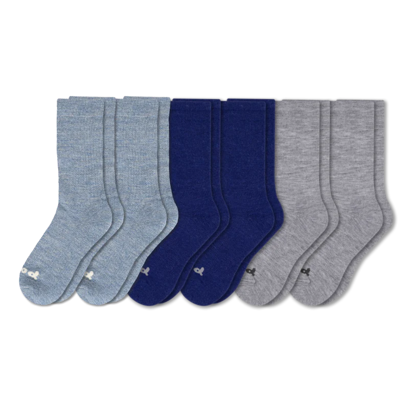 6 Pack - Men's Crew Pacas Socks - Image 8