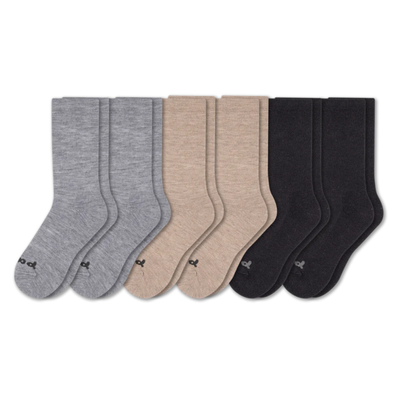 6 Pack - Men's Crew Pacas Socks - Image 9