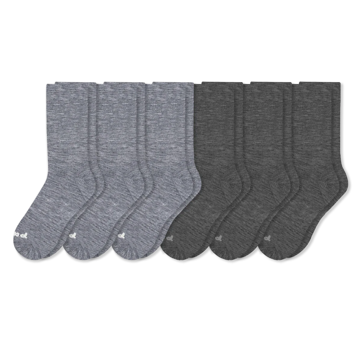 6 Pack - Men's Light-Weight Crew Pacas Socks - Image 44