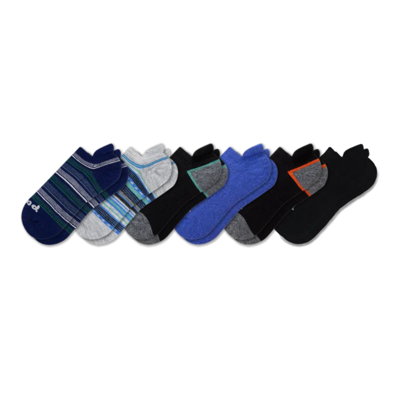 6 Pack - Men's Low Cut Pacas Socks - Image 103