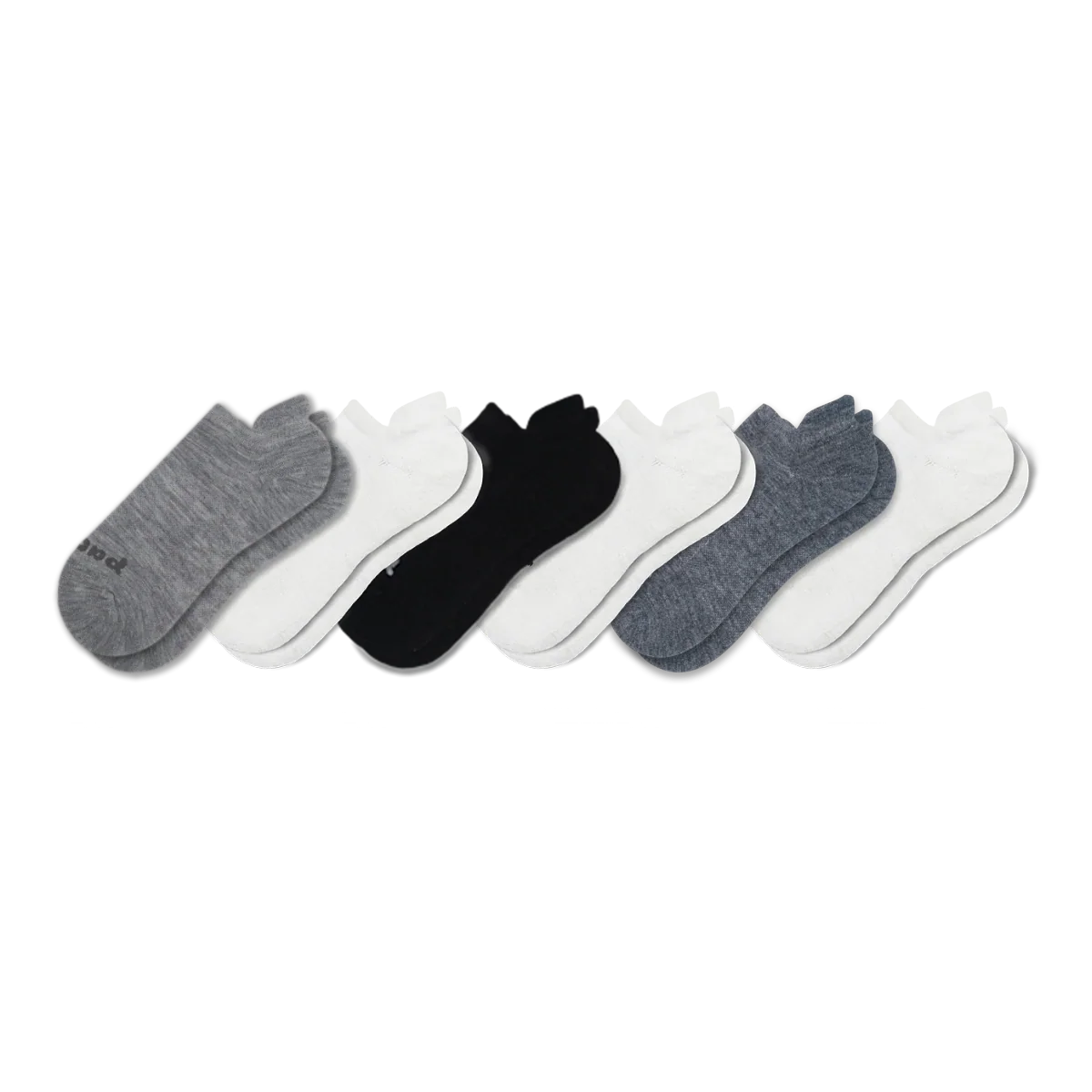 6 Pack - Men's Low Cut Pacas Socks - Image 126