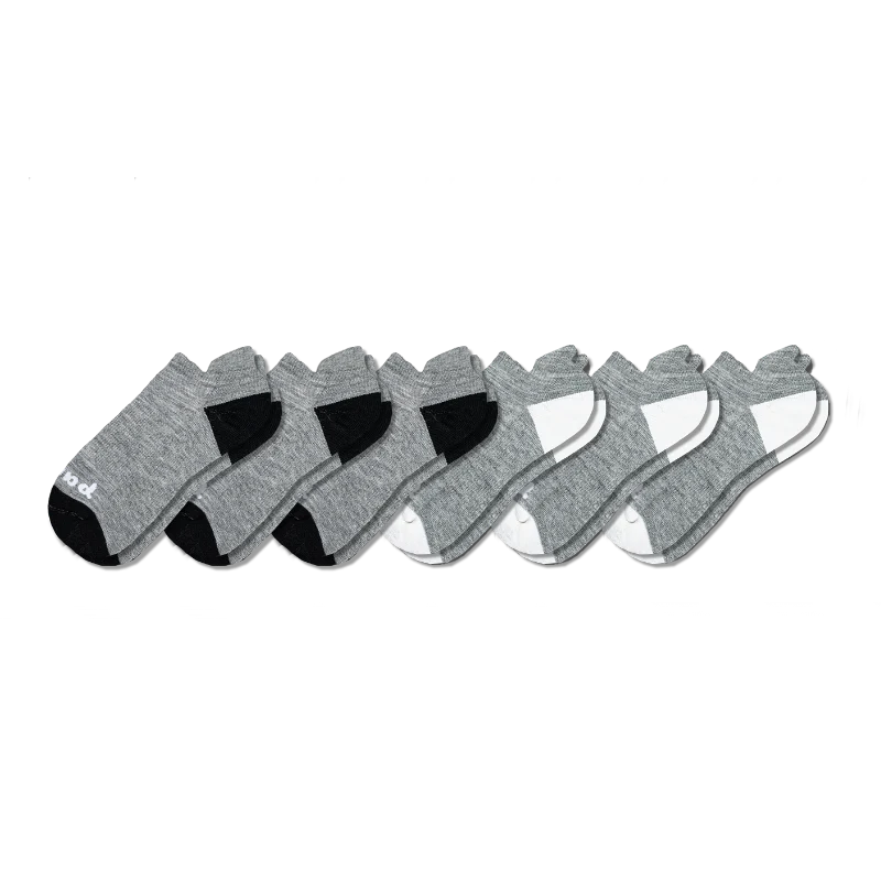 6 Pack - Men's Low Cut Pacas Socks - Image 18