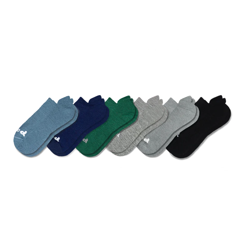 6 Pack - Men's Low Cut Pacas Socks - Image 20