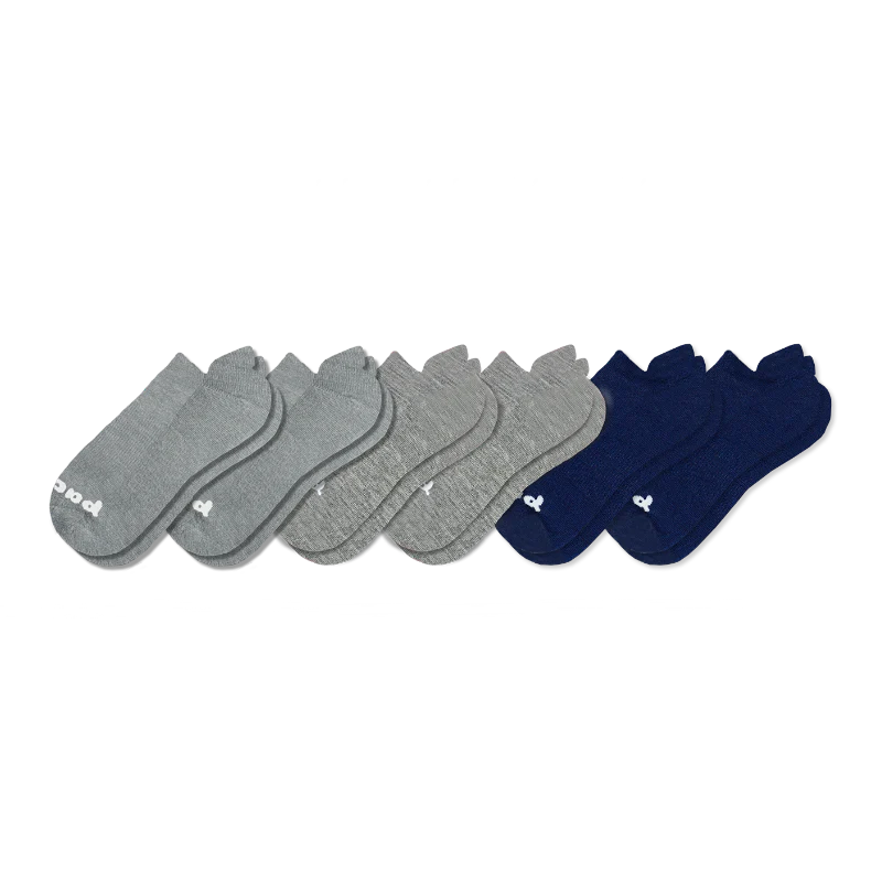 6 Pack - Men's Low Cut Pacas Socks - Image 24