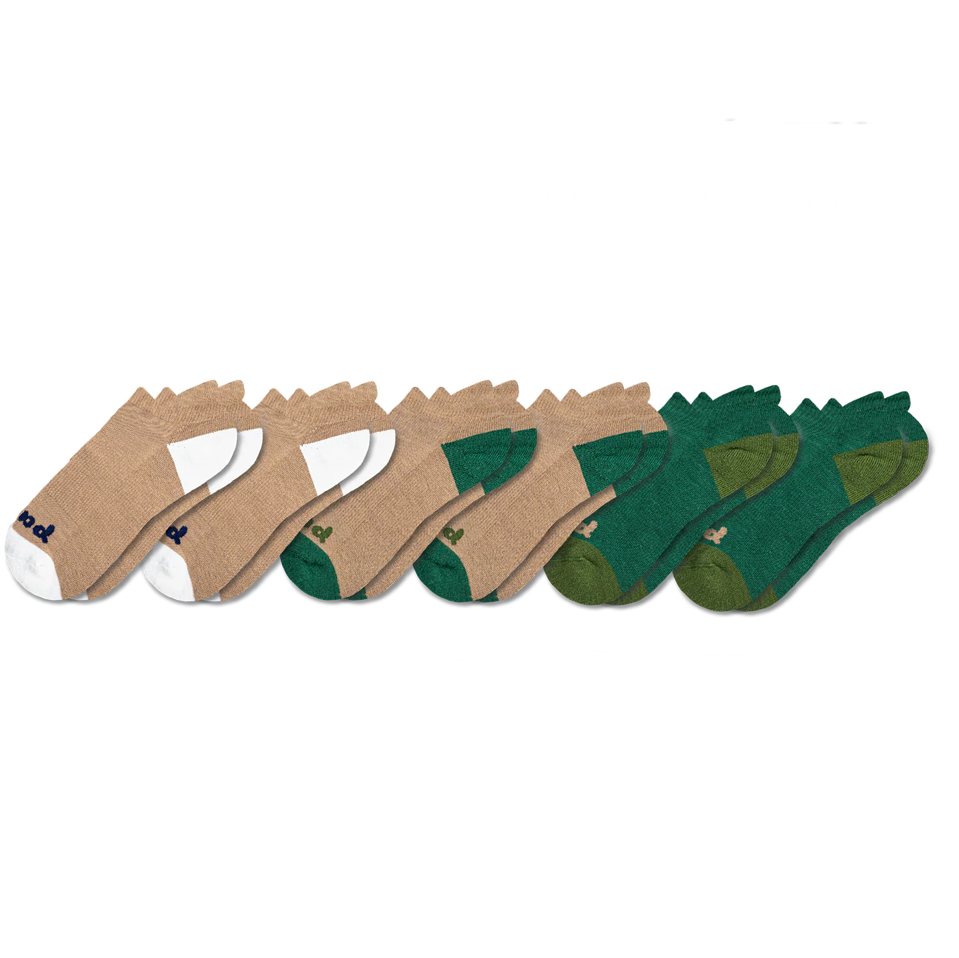 6 Pack - Men's Low Cut Pacas Socks - Image 3