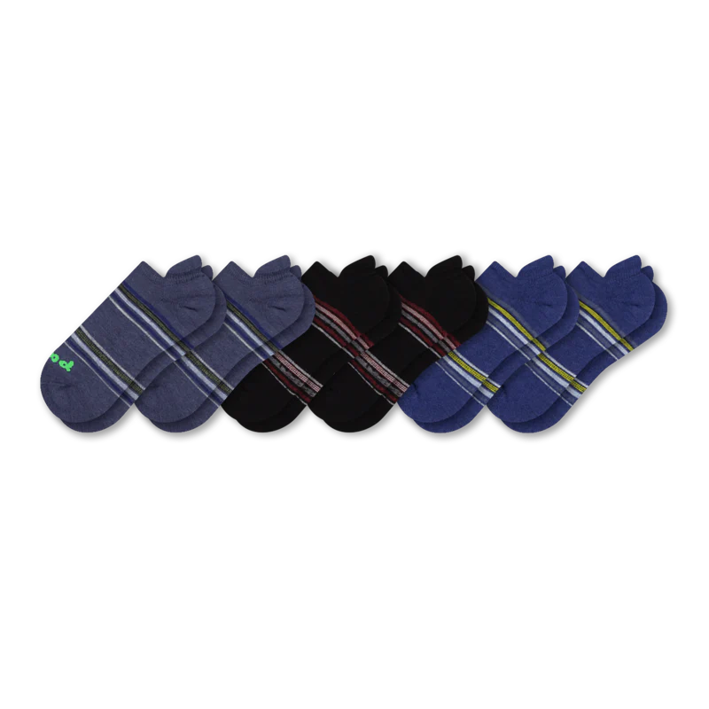 6 Pack - Men's Low Cut Pacas Socks - Image 38