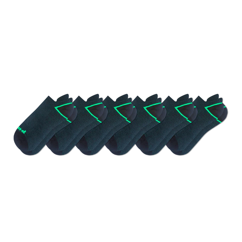 6 Pack - Men's Low Cut Pacas Socks - Image 39