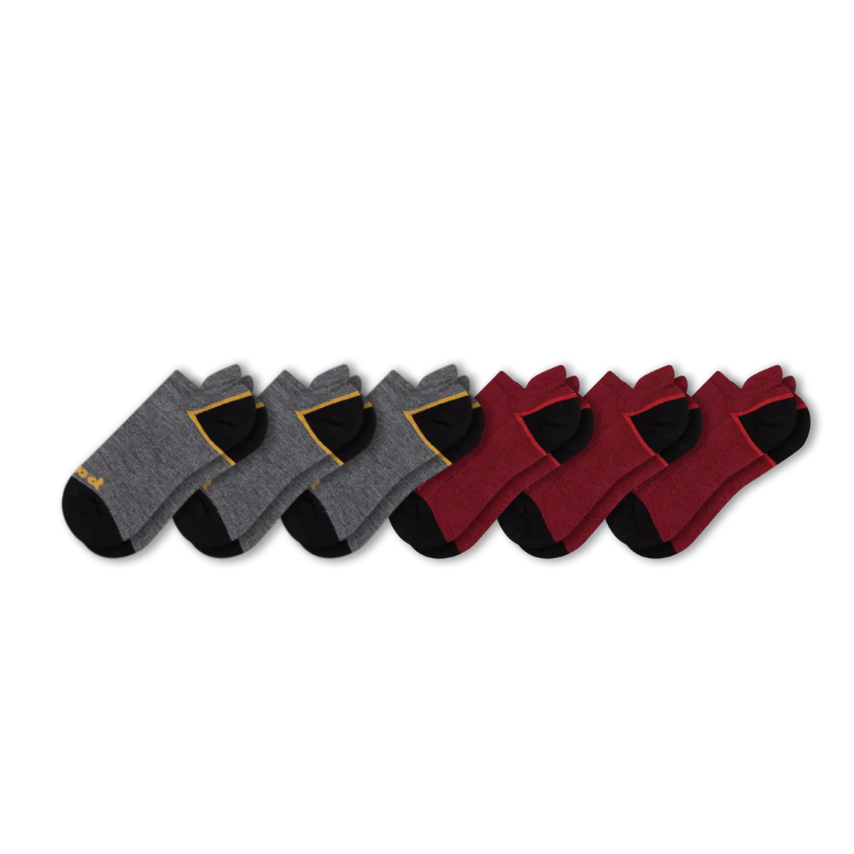 6 Pack - Men's Low Cut Pacas Socks - Image 41