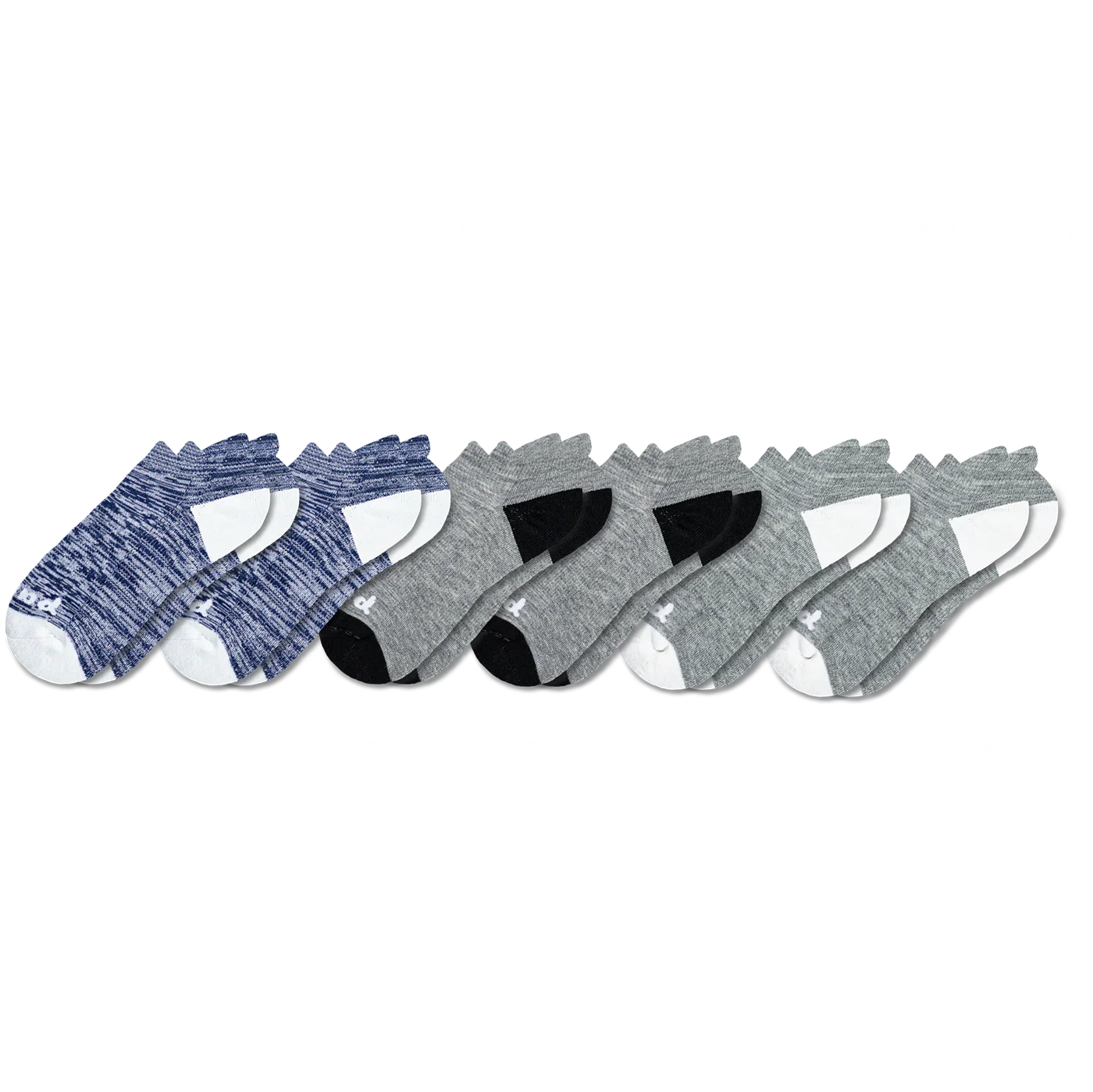 6 Pack - Men's Low Cut Pacas Socks - Image 5