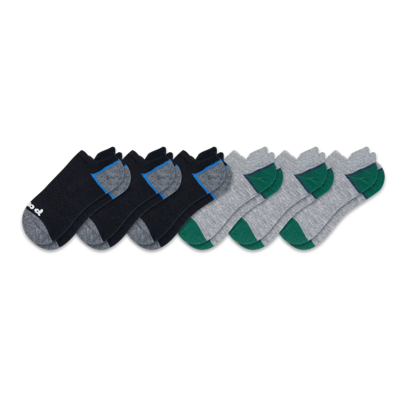 6 Pack - Men's Low Cut Pacas Socks - Image 61