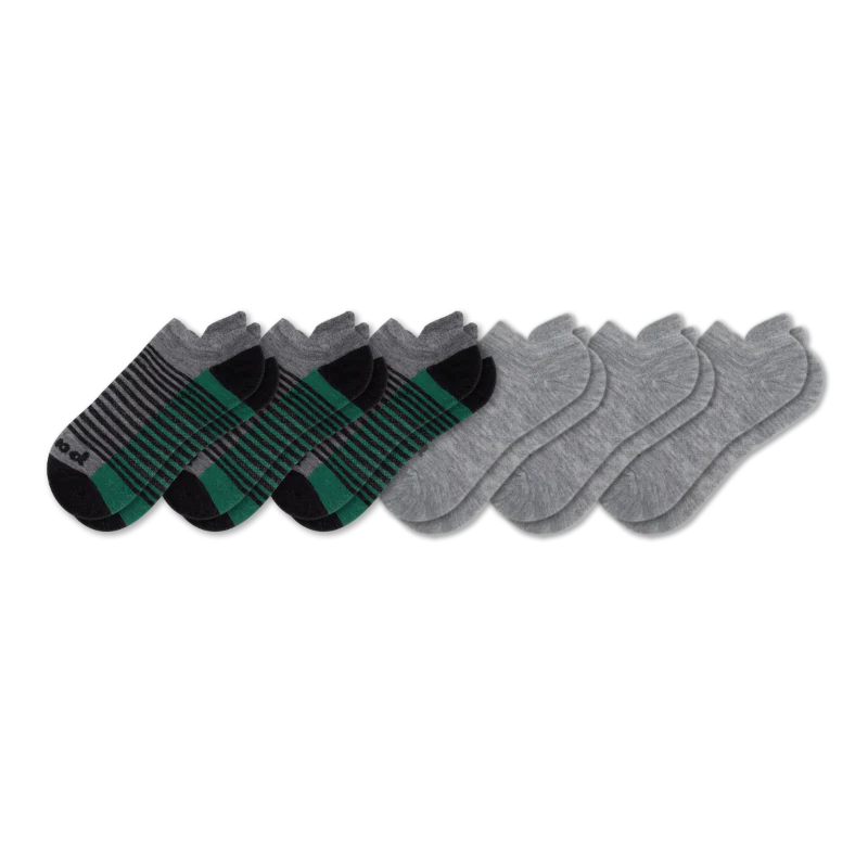 6 Pack - Men's Low Cut Pacas Socks - Image 69