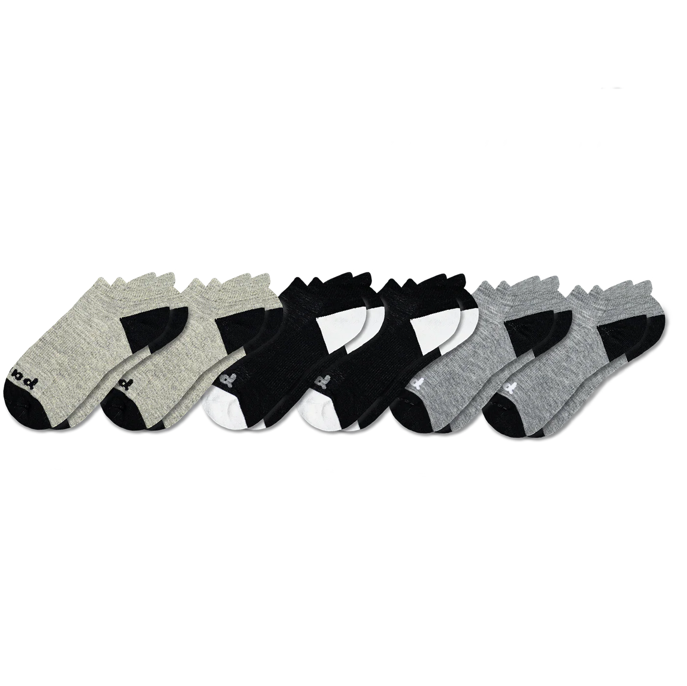 6 Pack - Men's Low Cut Pacas Socks - Image 7