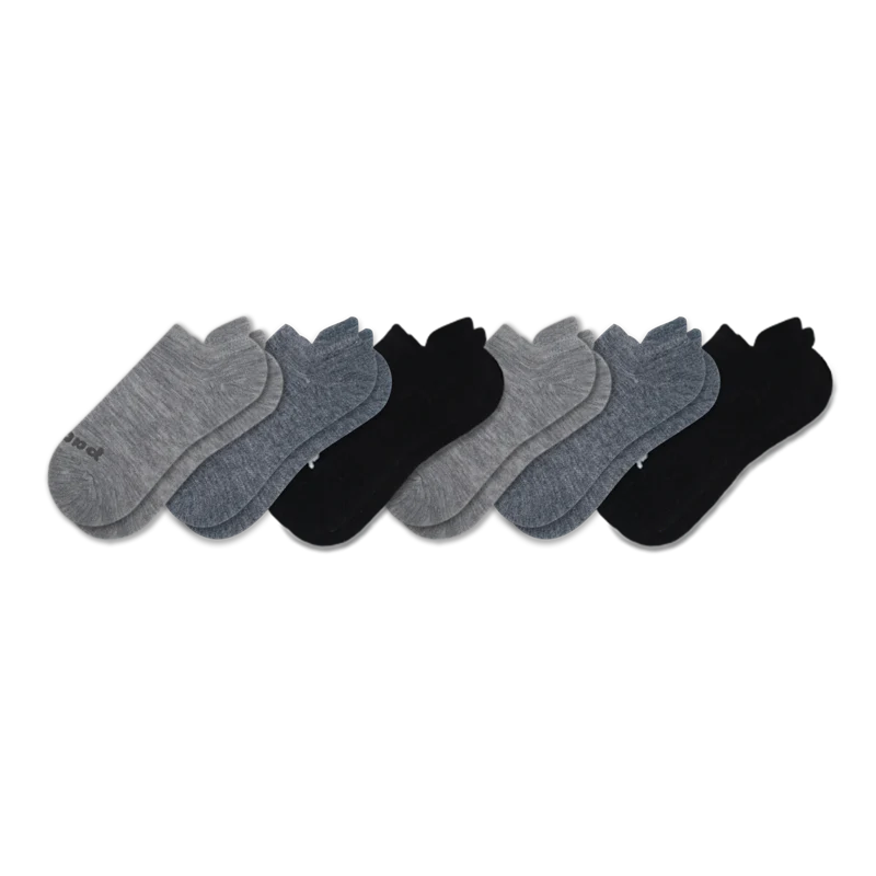 6 Pack - Men's Low Cut Pacas Socks - Image 78