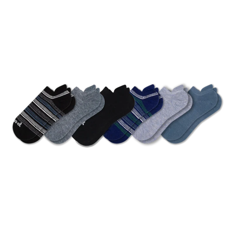 6 Pack - Men's Low Cut Pacas Socks - Image 80
